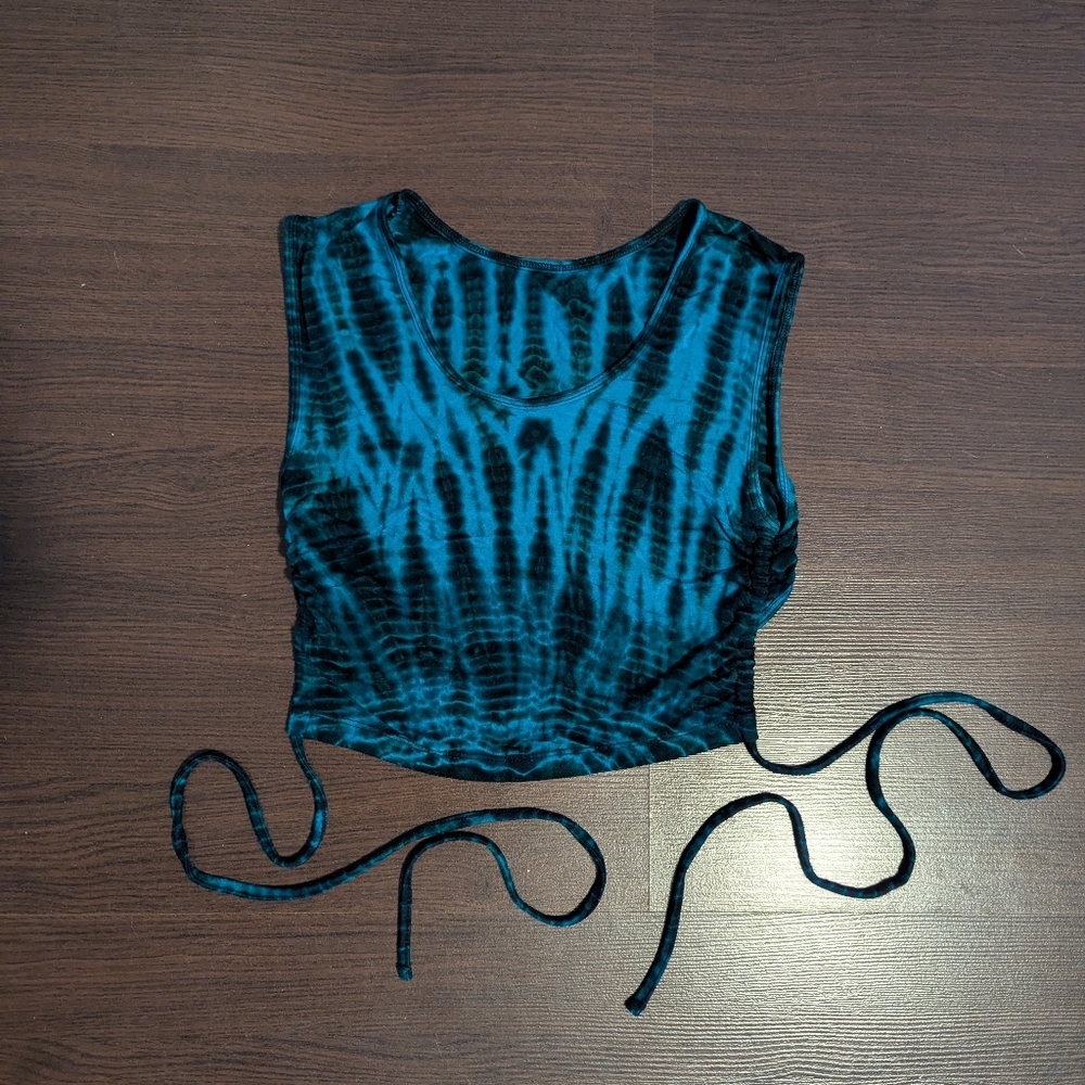 Thai Tye-dye Small Women's Crop Tank Top